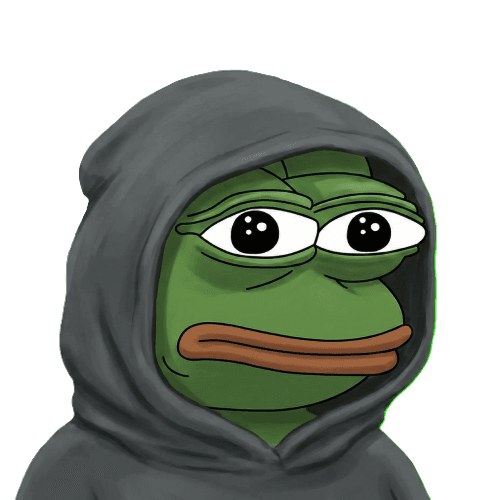 Hood Pepe - A Pepe wearing a hoodie